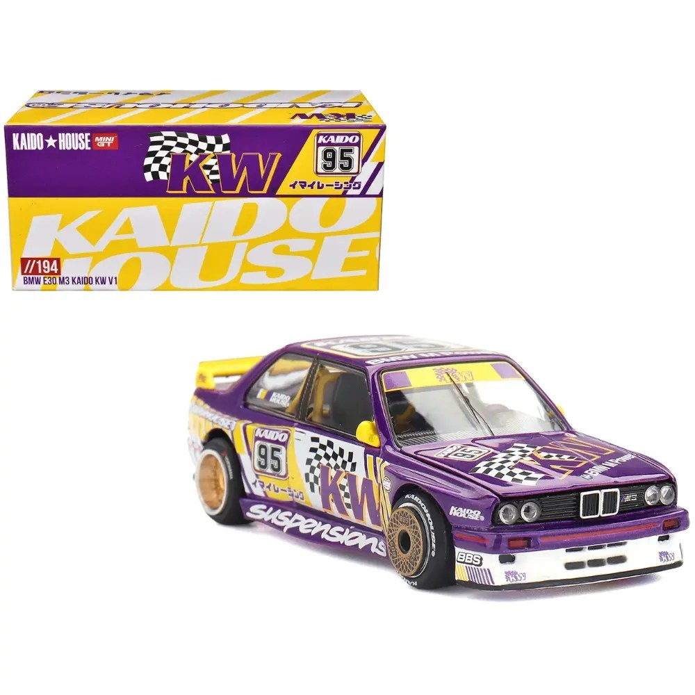 Kaido House BMW M3 E30 KW V1 #95 - Grover Techno