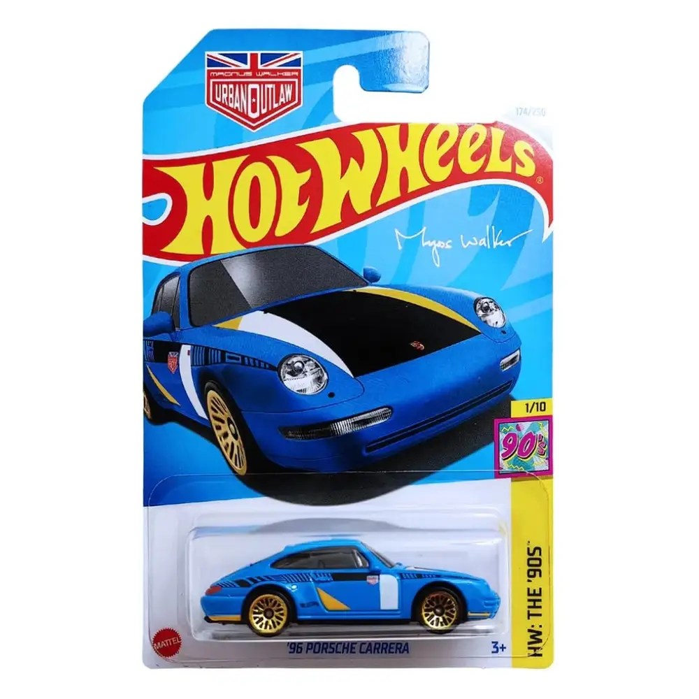 Hot Wheels Porsche Carrera 96 Blue