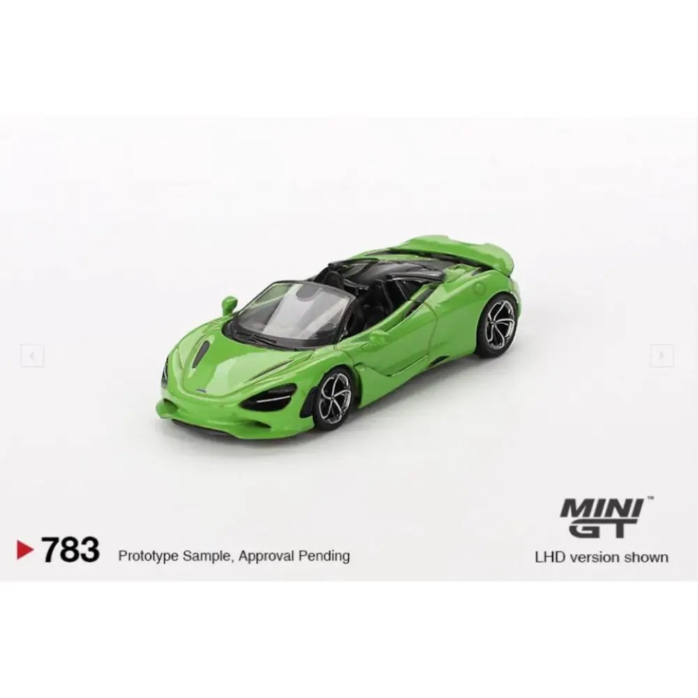 Mini GT 783 McLaren 765LT Spider Green