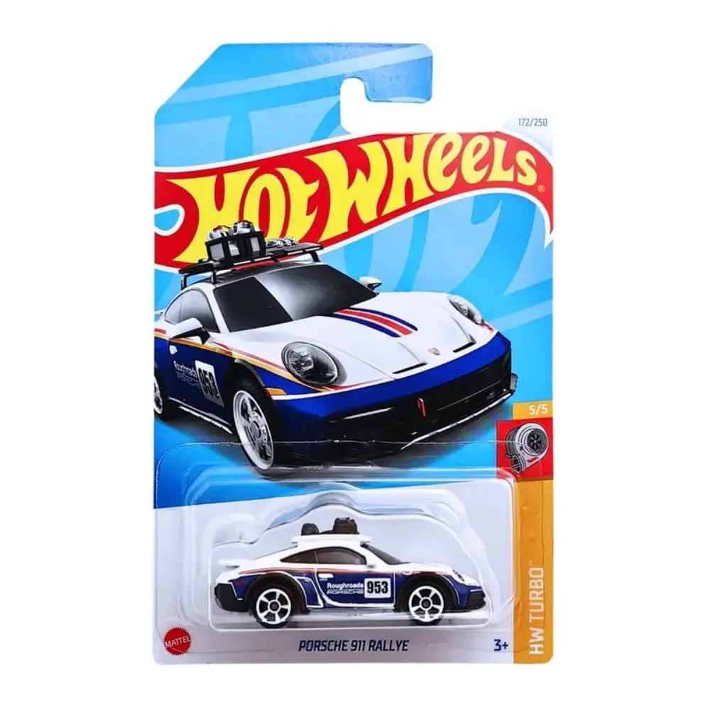 Hot Wheels Porsche 911 Rally White Blue