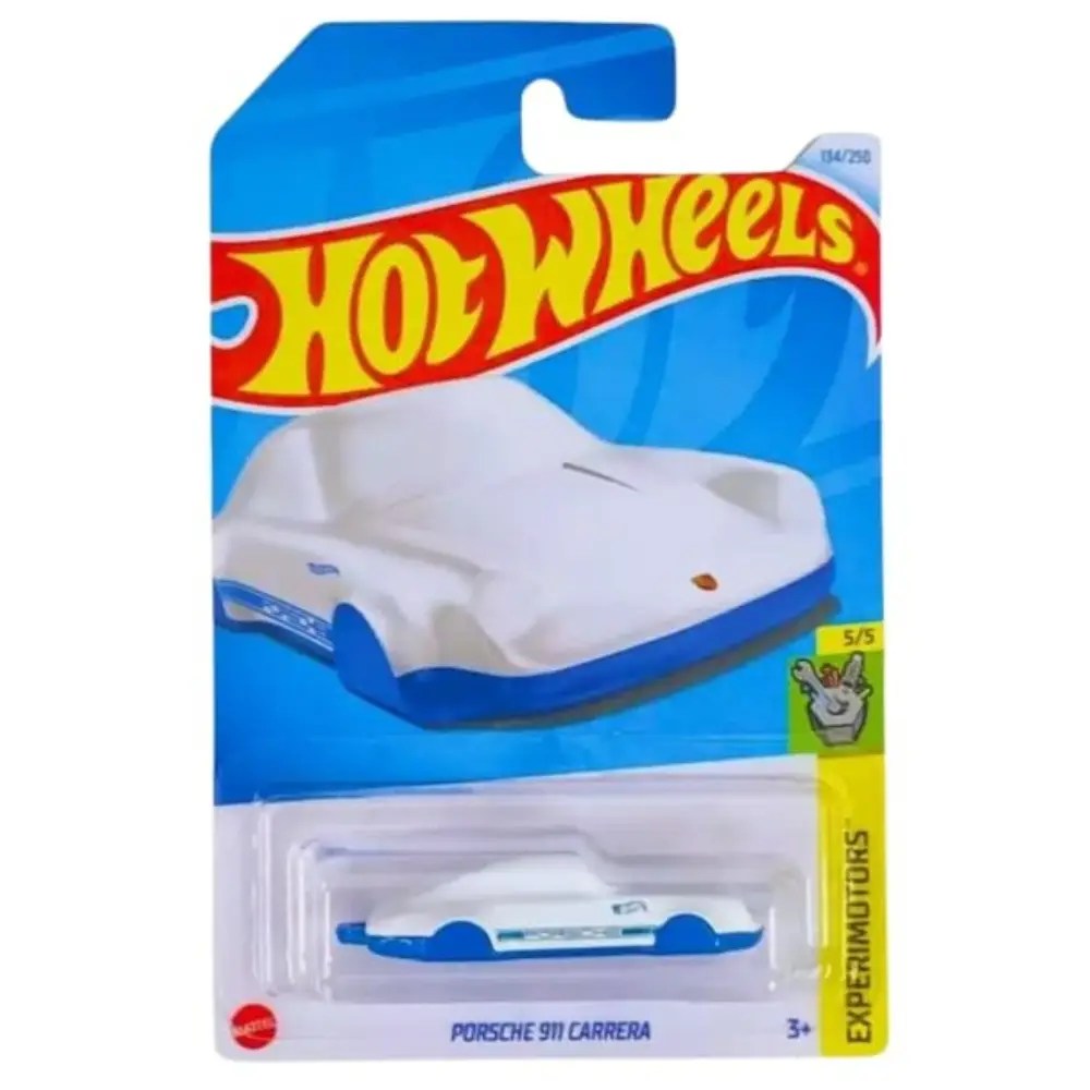 Hot Wheels Porsche 911 Carrera Covered White Blue