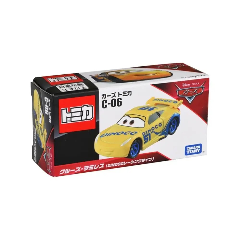 Disney Pixar Cars Dinoco Cruz Ramirez C-06 Diecast Toy Car | Takara Tomy