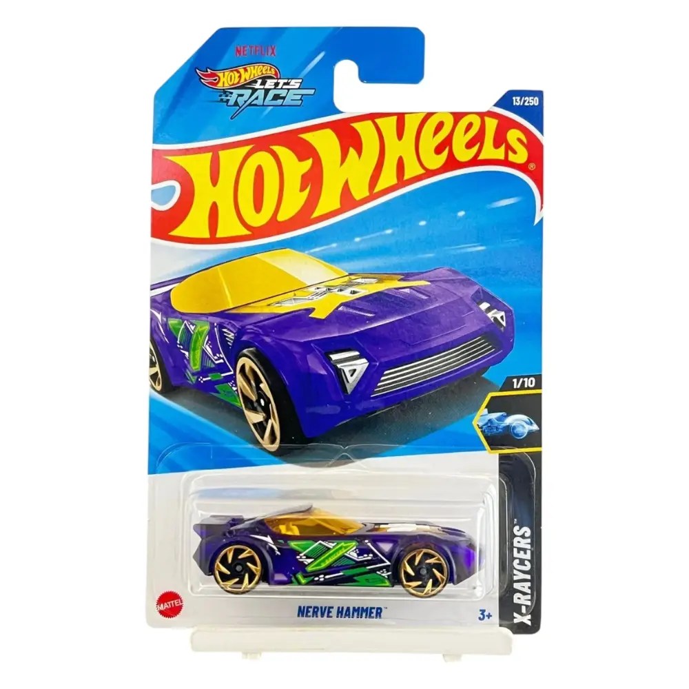 Hot Wheels Nerve Hammer Purple Green Imported