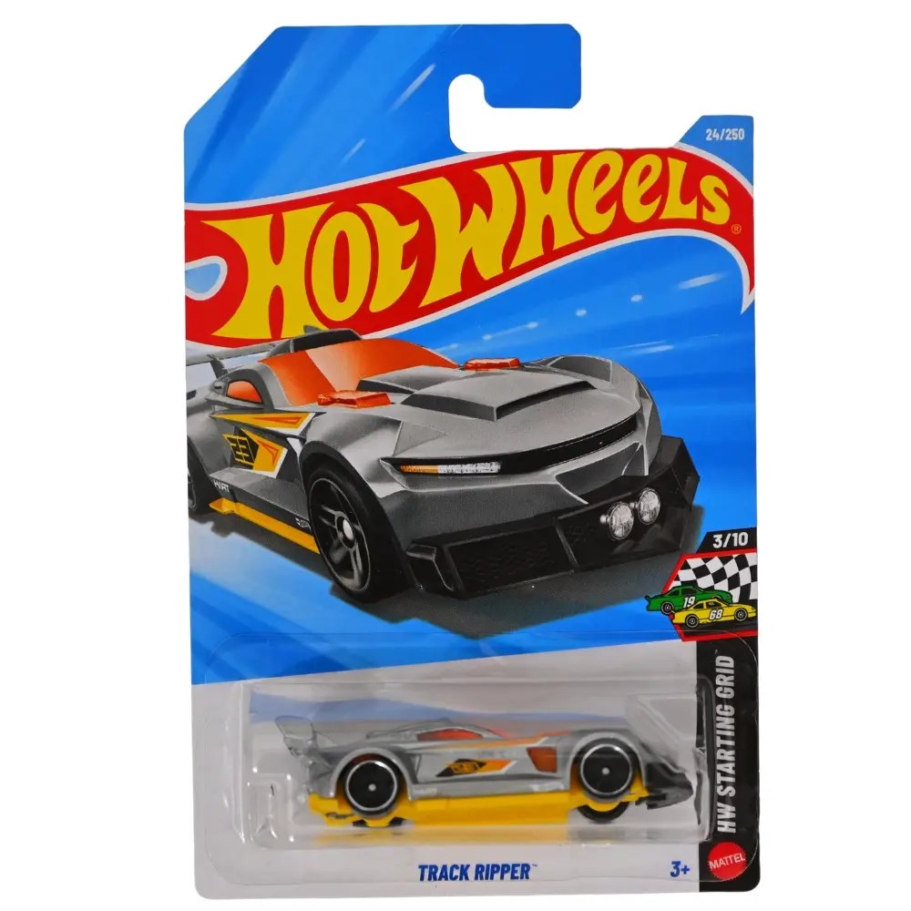 Buy Hot Wheels Track Ripper Grey Orange – 24/250 - Grover Techno