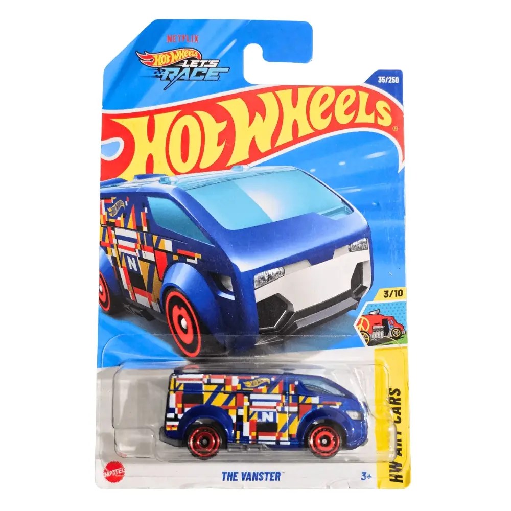 Hot Wheels The Vanster Blue Multi Color Imported