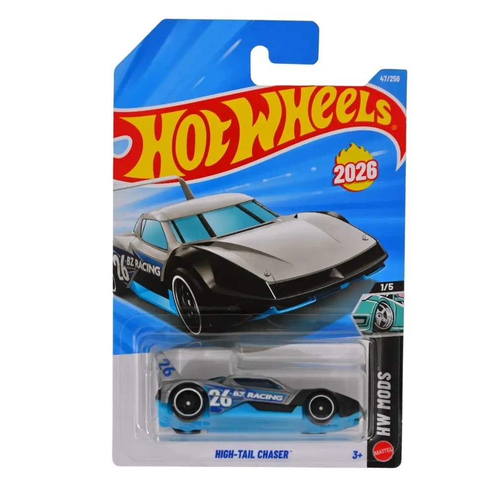 Hot Wheels High-Tail Chaser Grey – 47/250