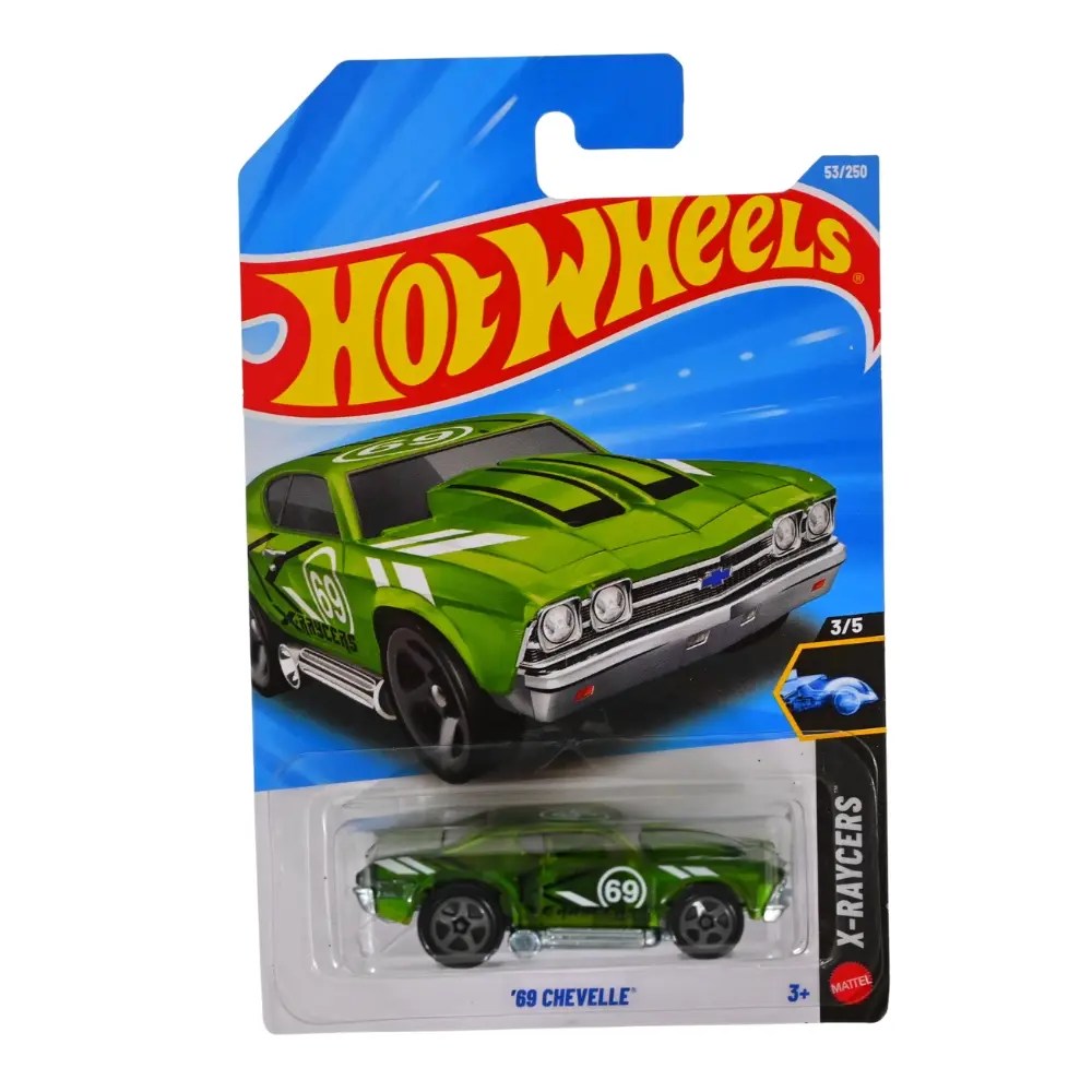 Hot Wheels '69 Chevelle Green – 53/250