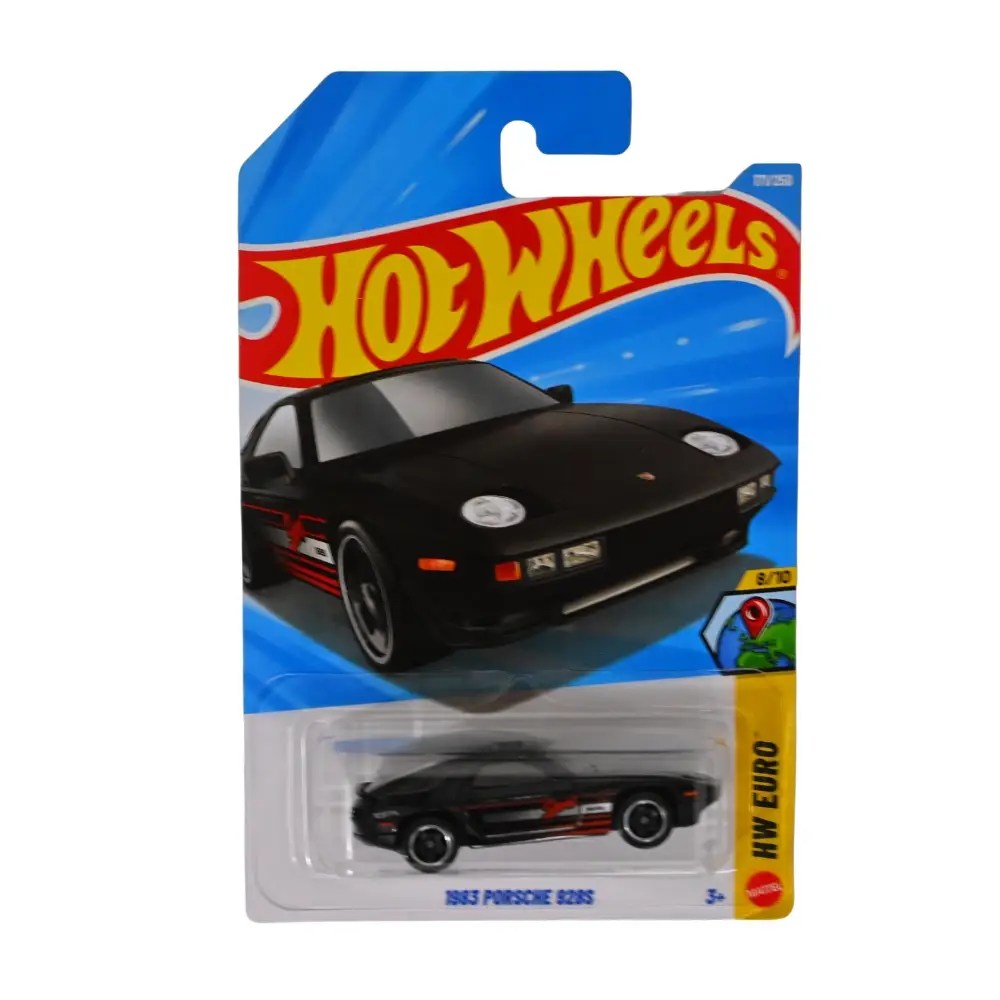 Hot Wheels Black Porsche 928S HW Euro