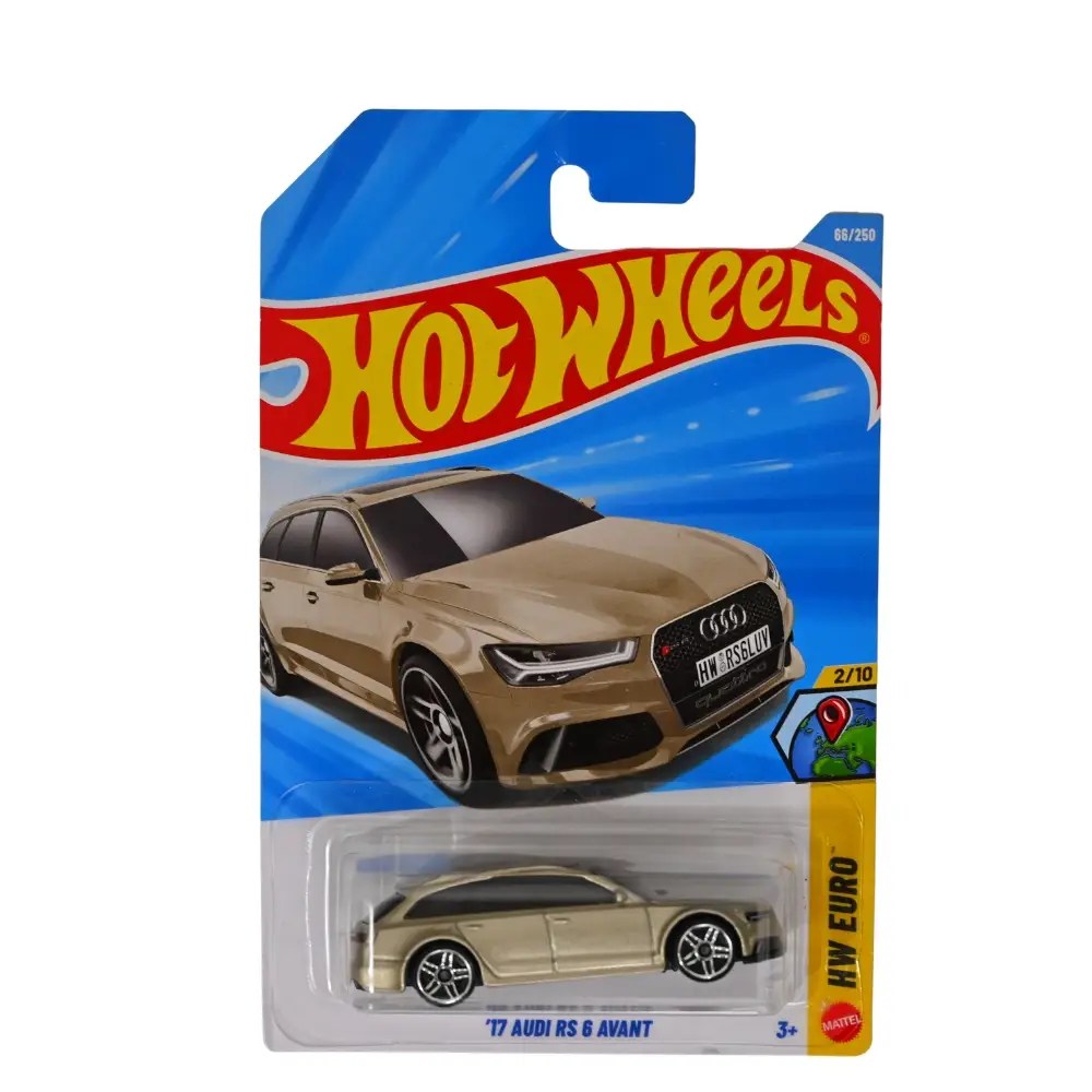 Hot Wheels Gold Audi RS 6 Avant HW Euro
