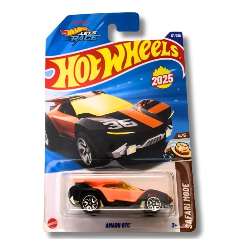 Hot Wheels Amaru GTC Black Orange Imported