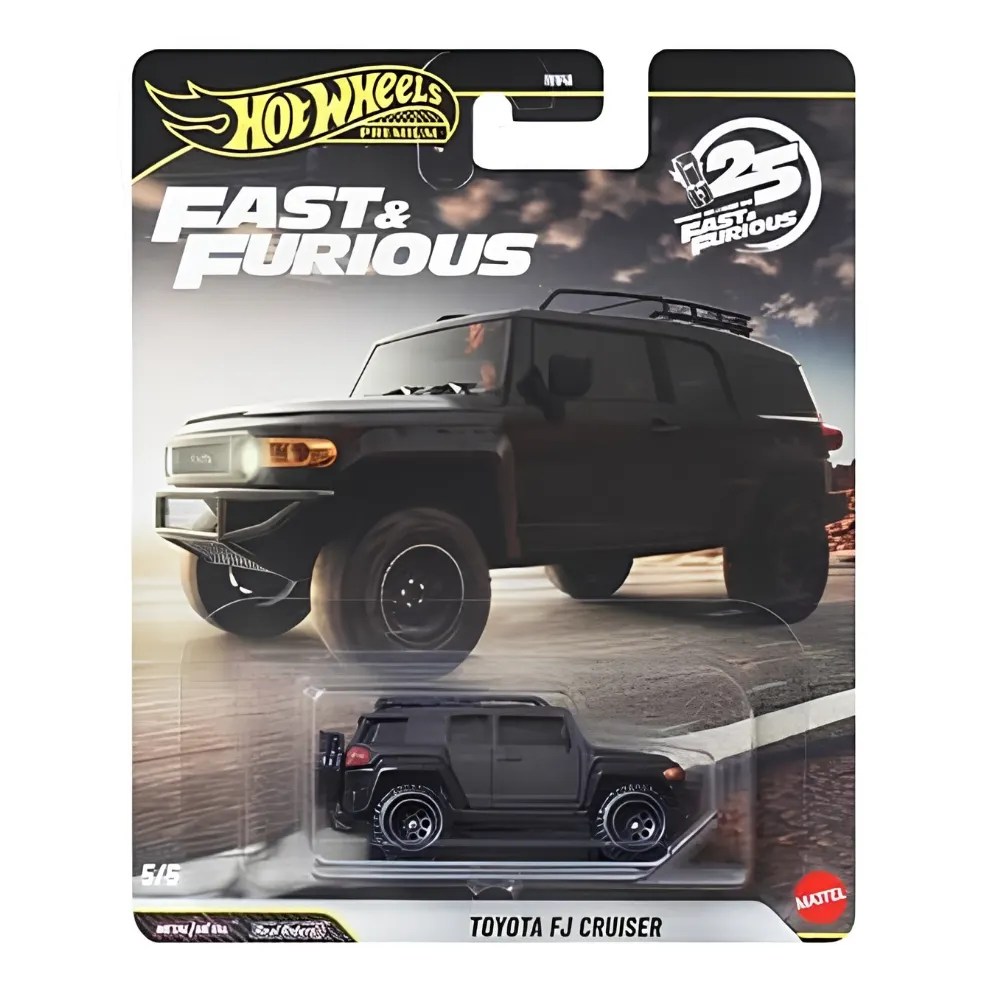 Hot Wheels Fast & Furious Toyota FJ Cruiser Black