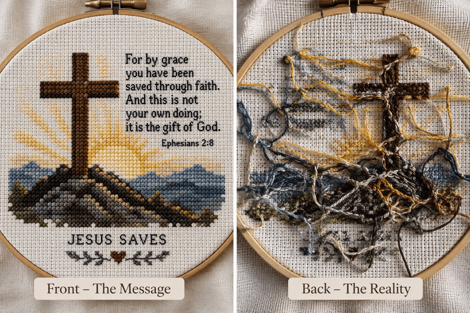 Threads of Grace: How God Weaves Our Spiritual Brokenness