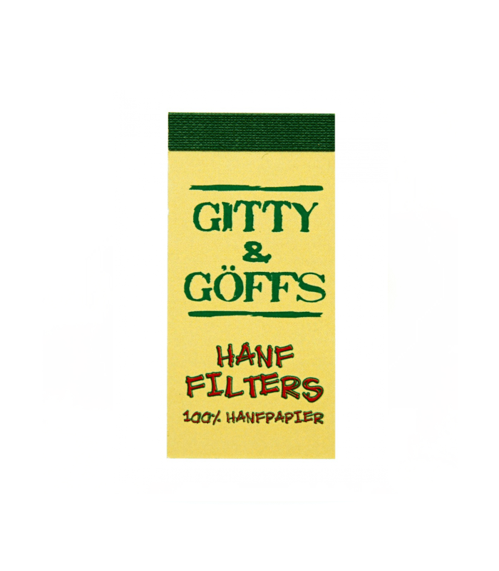 Filtre en papier - Gitty & Göff Chanvre Edition