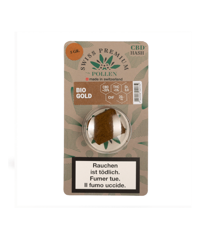 Pollen CBD - Swiss Premium Bio Gold 5g