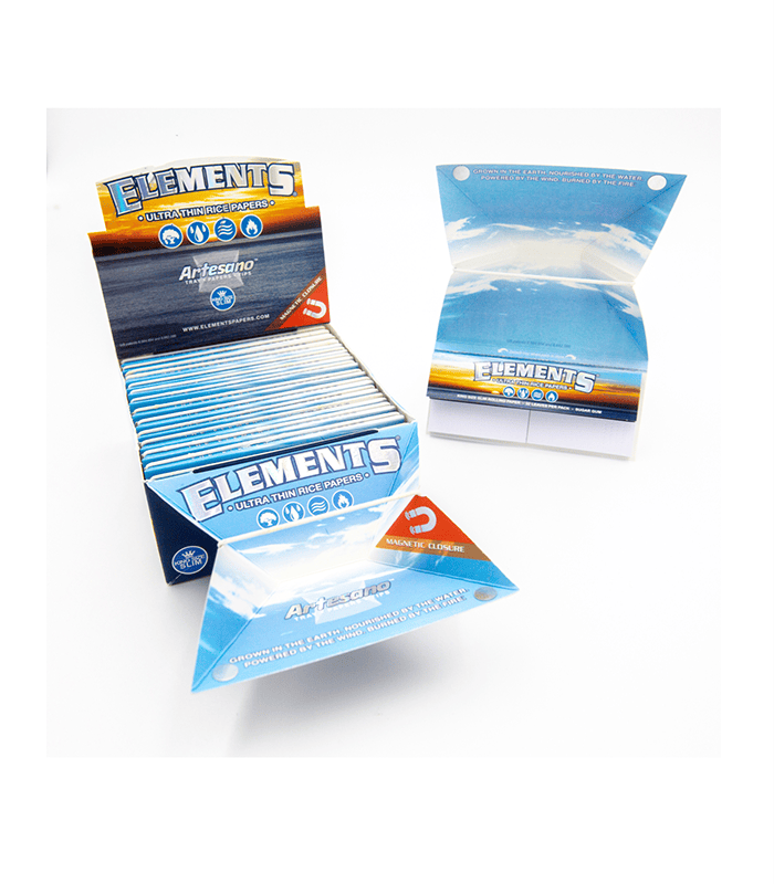 Feuille à rouler - Elements Artesano Slim Papers Boîte