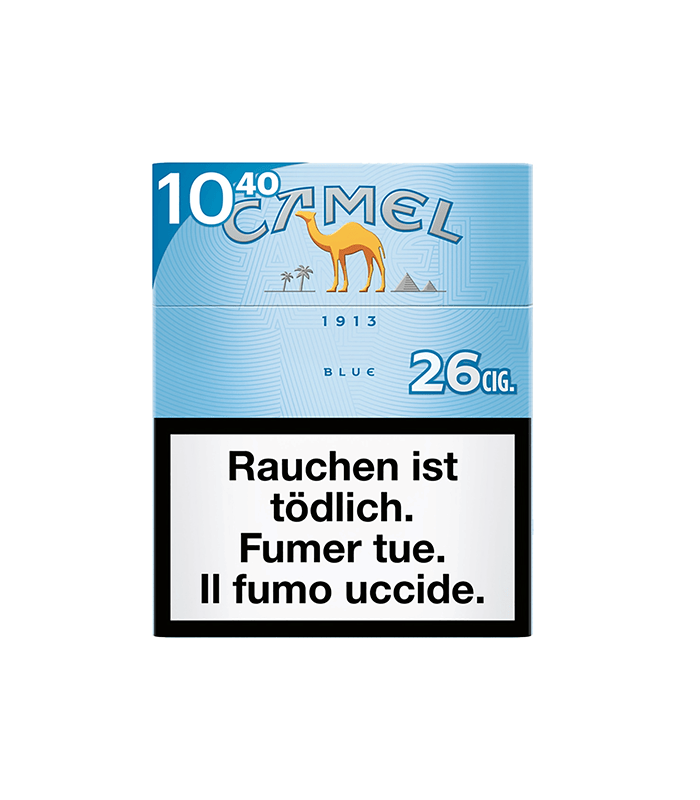 Tabac -Camel Blue Big Boîte – 8x26 cigarettes