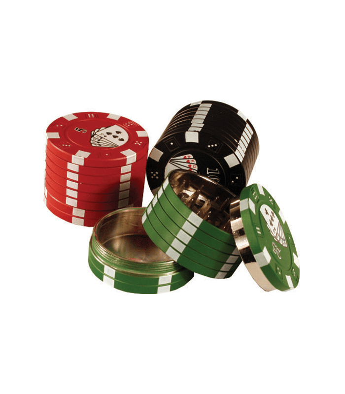 Grinder – grinder poker de tamis métallique vert
