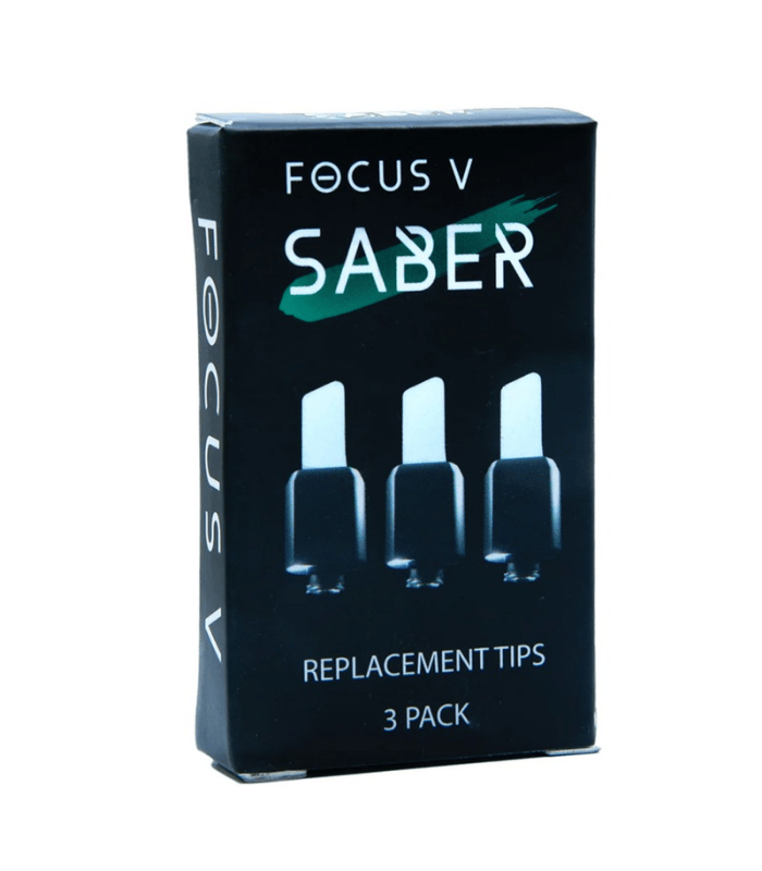 Focus V Saber Replacement Tips 3pcs – Pointe de Remplacement Céramique