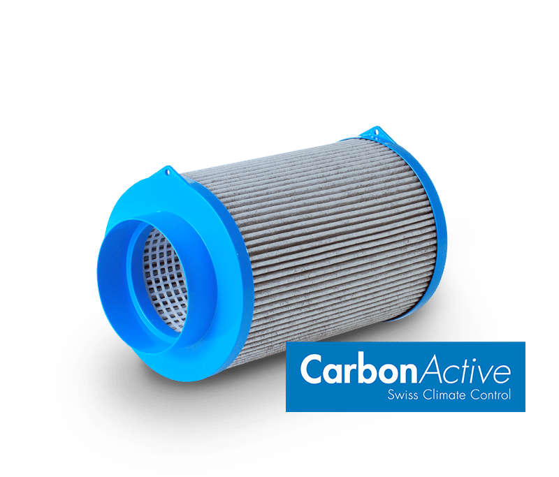 Carbon Active 300m³/h Ø125mm - Filtre à Charbon Actif