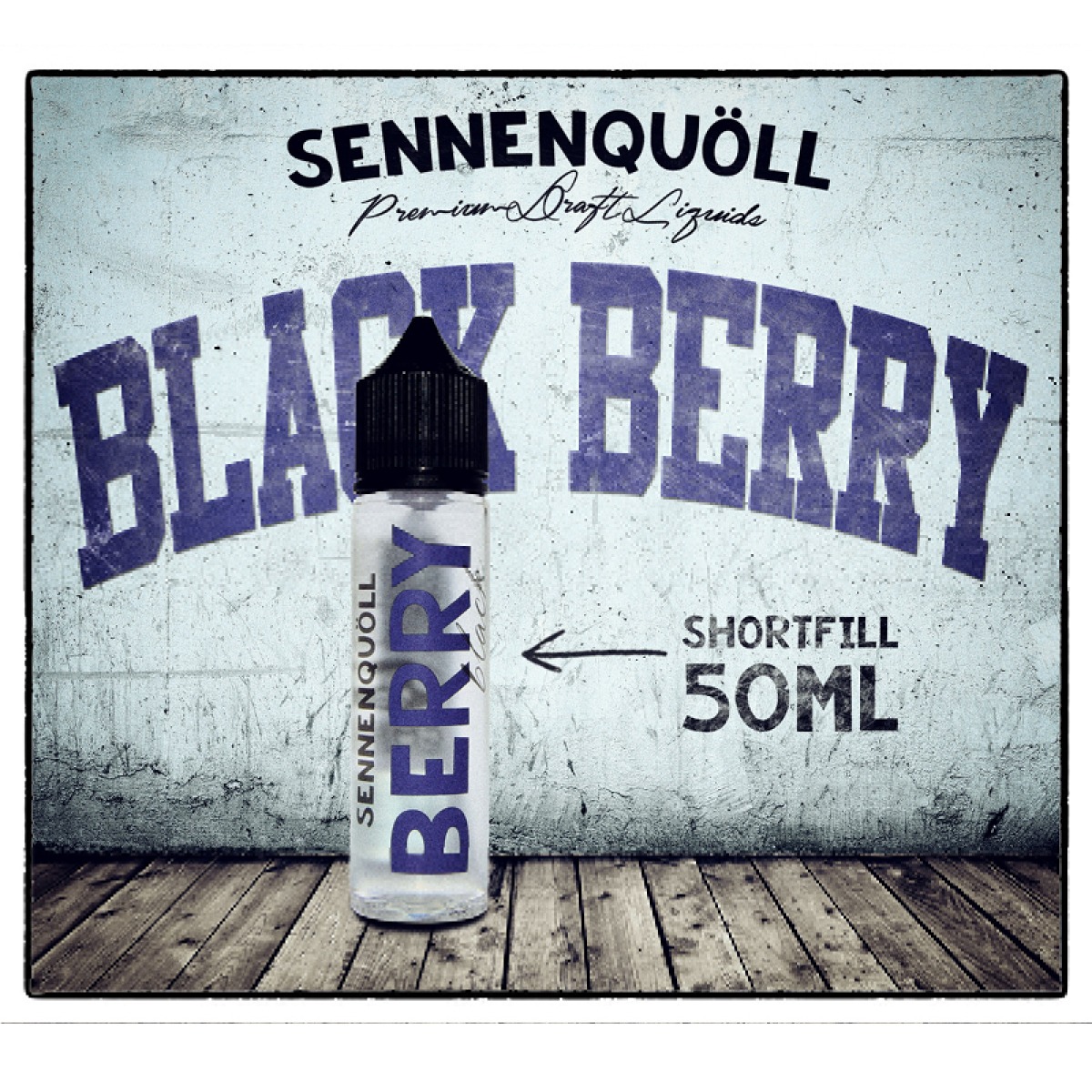 E-liquide Sennequöll Liquids – Originals Mûre 50ml 70/30