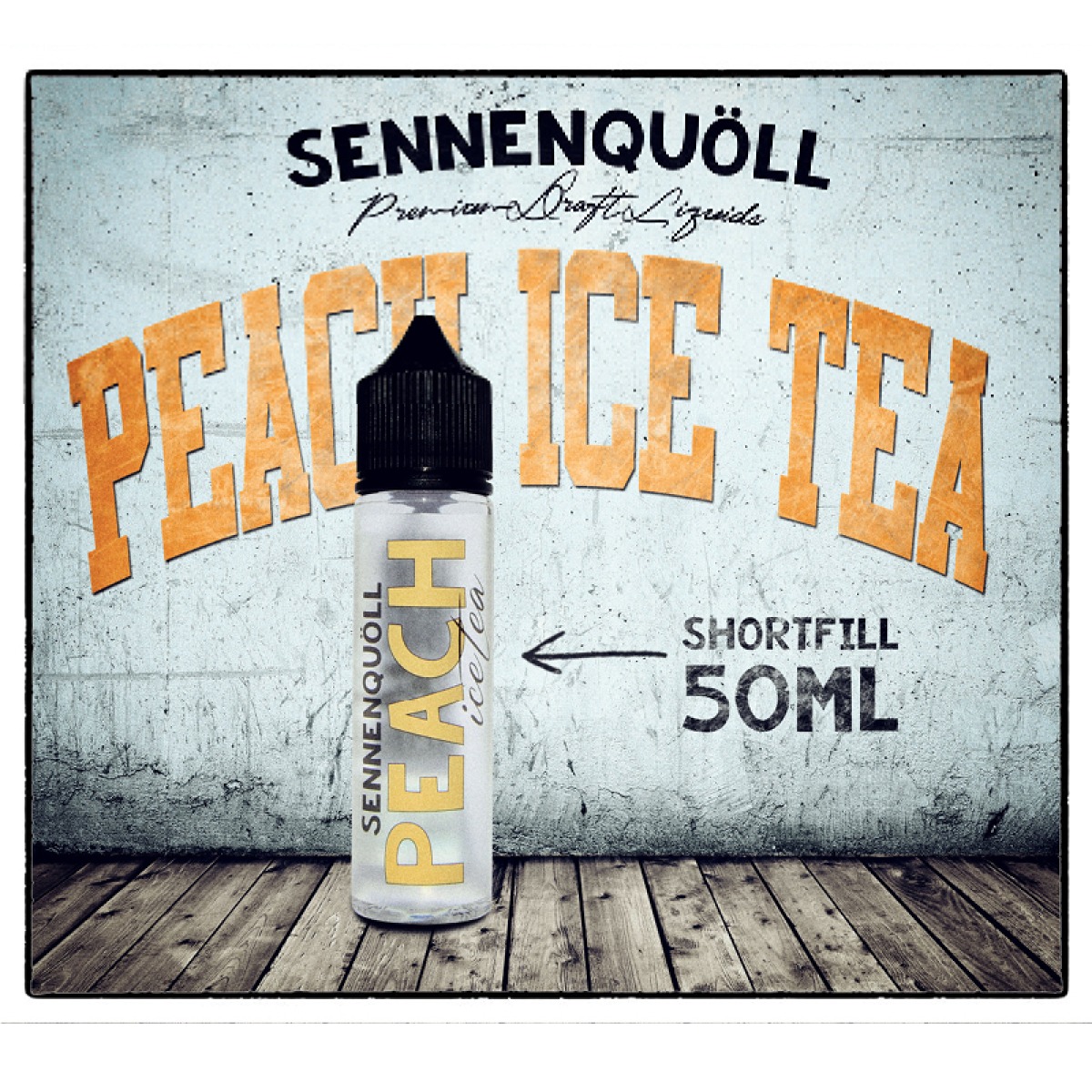 E-liquide Sennequöll Liquids – Originals Thé Glacé Pêche 50ml 70/30