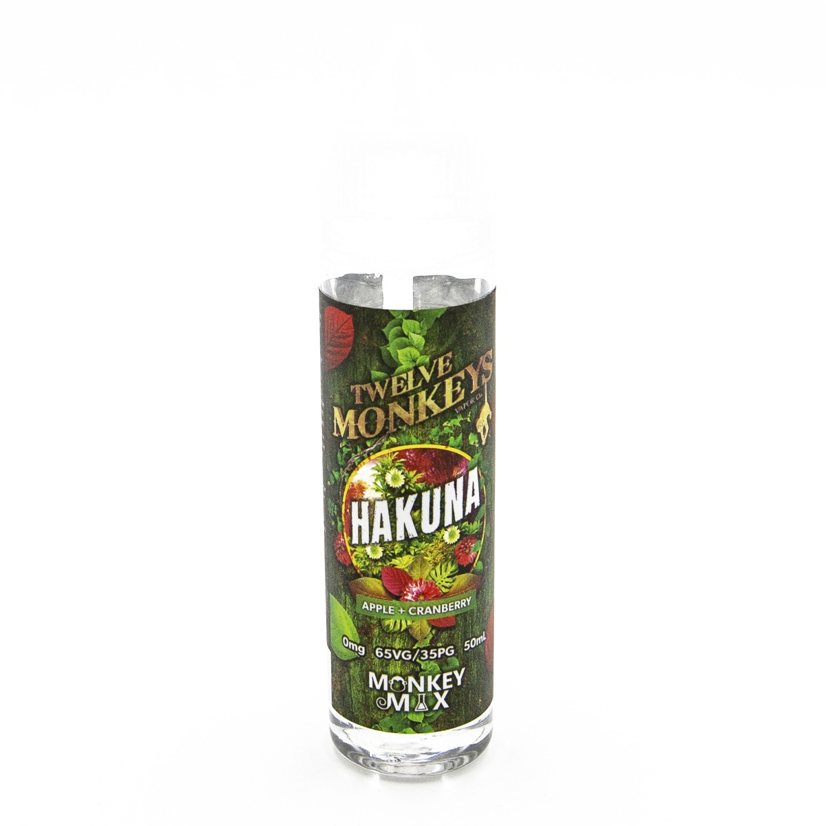 E-liquide Twelve Monkeys – Hakuna (Pomme, Cranberry) 50ml 70/30