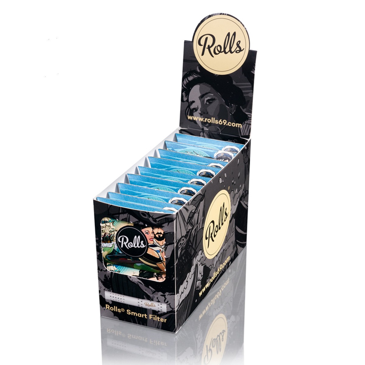 Rolls Smart Filtre Pocket 7mm 16 x 10 pcs