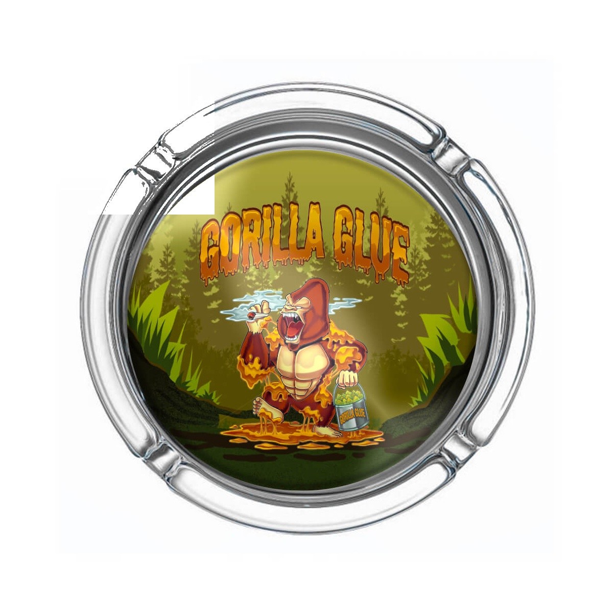 Cendrier - Best Buds Small Glass Cendriers Gorilla Glue