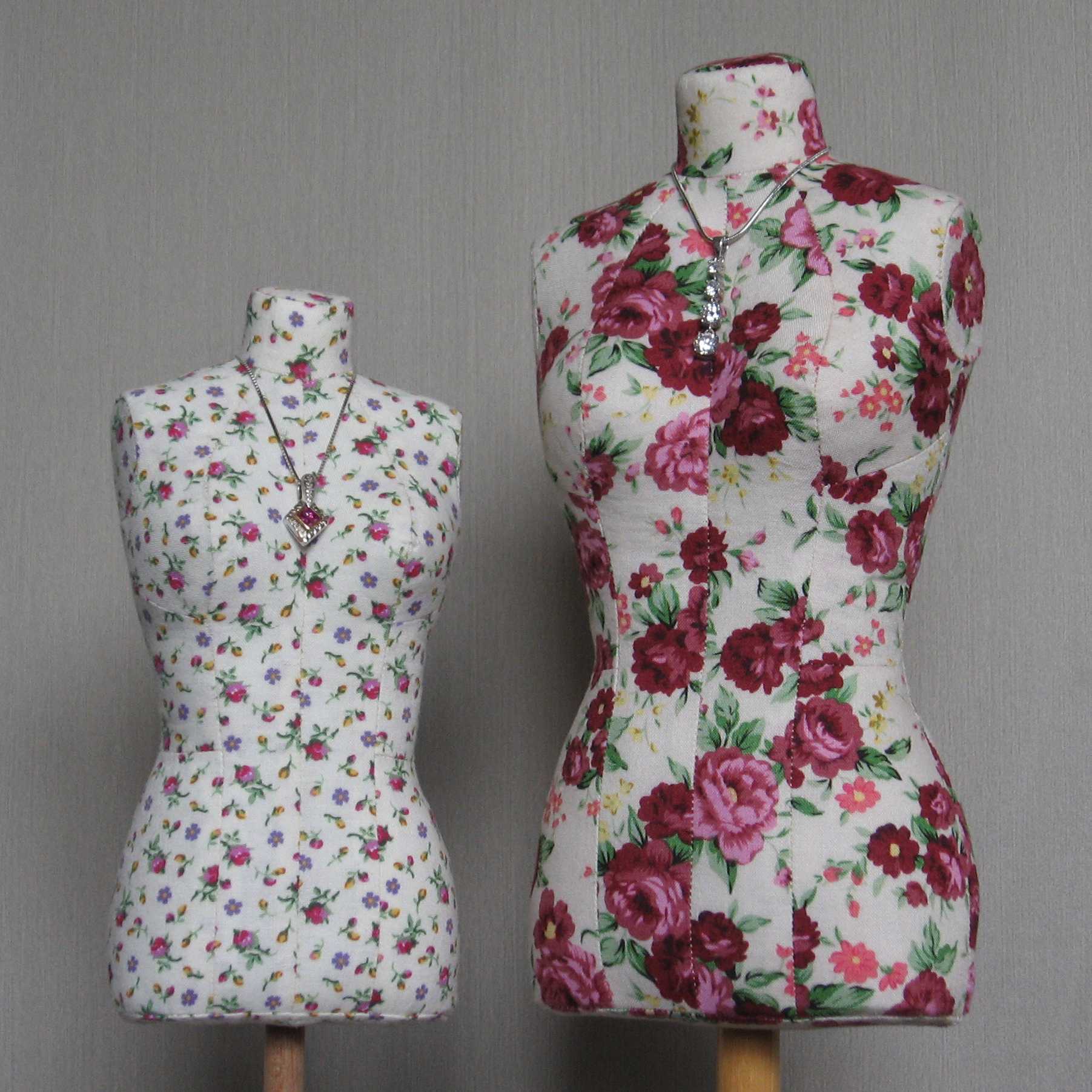 Mini Stuffed Dress Form Pattern Grow Your Own Clothes