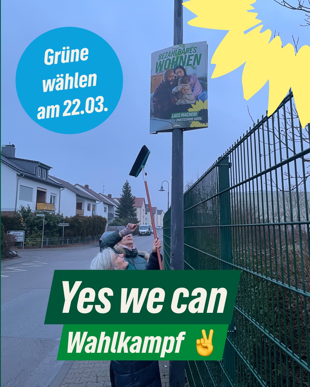 Wahlkampfauftakt – yes we can
