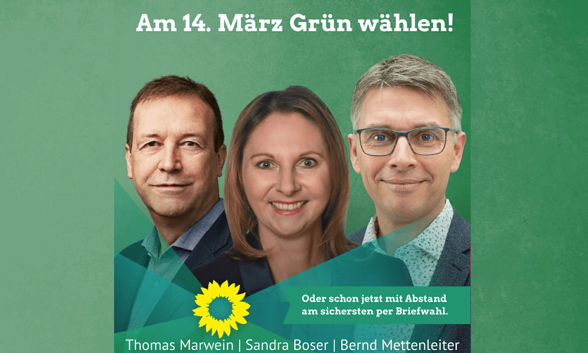 Landtagswahl 2021: Stimmrecht nutzen und am 14.03. wählen gehen!
