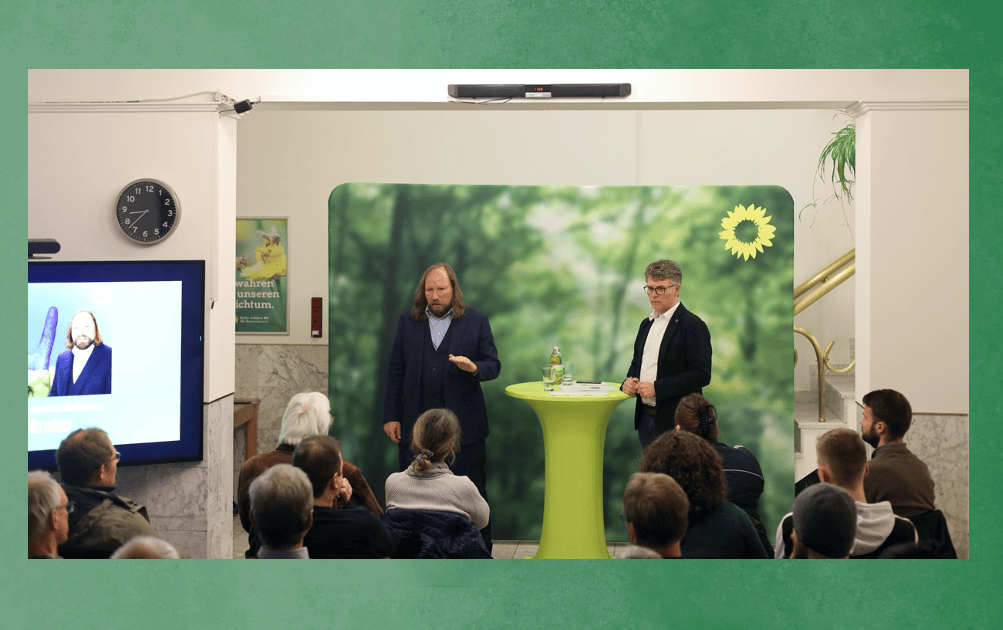 Anton Hofreiter MdB ging mit Bernd Mettenleiter MdL der Frage nach, wie es in der Ukraine weitergeht
