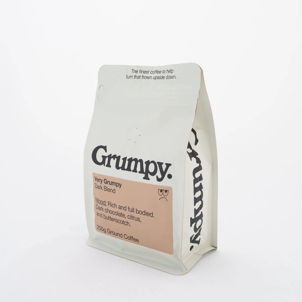 Very Grumpy Ground Grumpy Coffee - Premium City Illustration Gallery - Retina