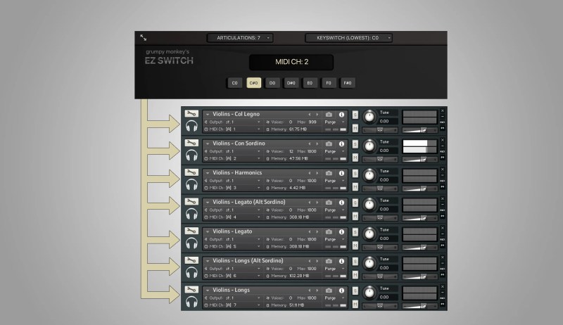 Ez Switch Vst Au Multiscript Grumpymonkeyplugins - High Resolution Light Wallpapers for Desktop