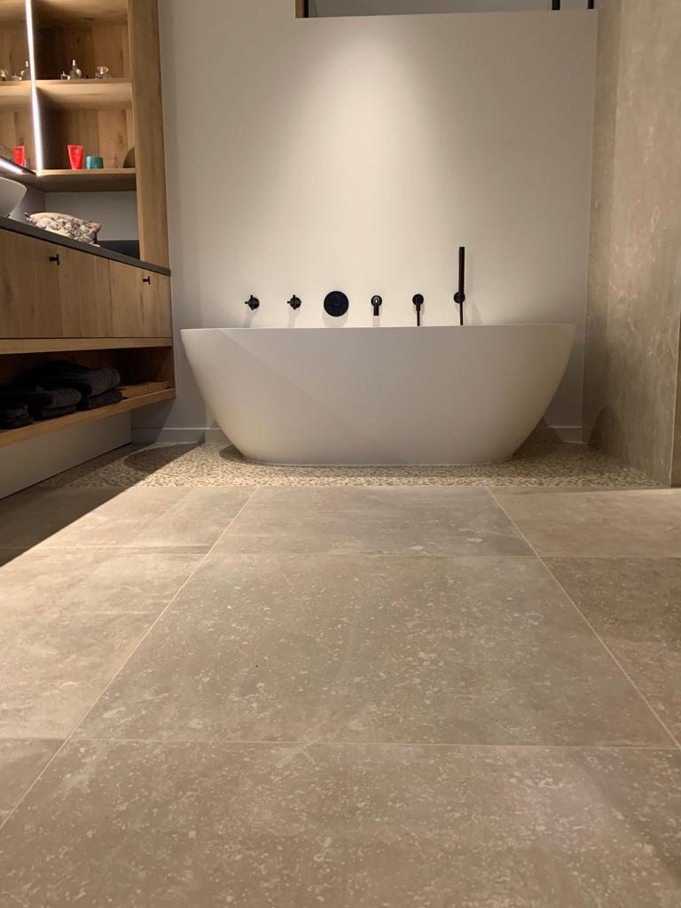 Badkamer Met Inloopdouche Gryp Vloeren