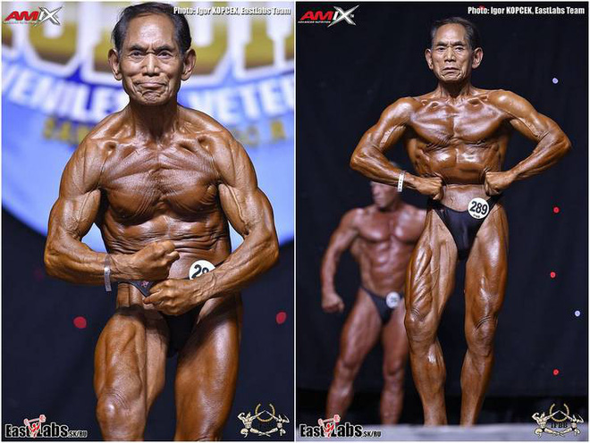 Cánh đàn ông trai tráng chắc chắn sẽ phải ghen tị với lực sỹ 81 tuổi nhưng cơ bắp vẫn cuồn cuộn này - Ảnh 2.