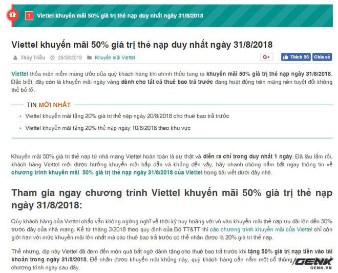 Các nhà mạng đồng loạt tung khuyến mãi 50% giá trị thẻ nạp chào mừng 2/9 nhưng khoan đã, hãy đặc biệt chú ý đến chi tiết này nhé - Ảnh 2.