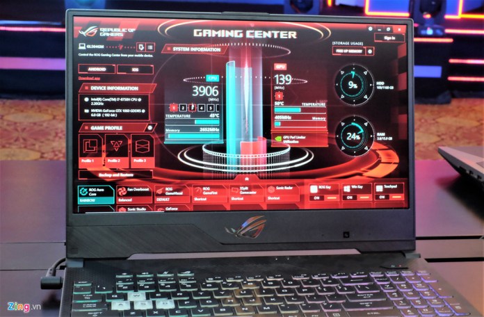 Laptop gaming ROG Strix SCAR II ra mat tai VN, gia tu 44,9 trieu 