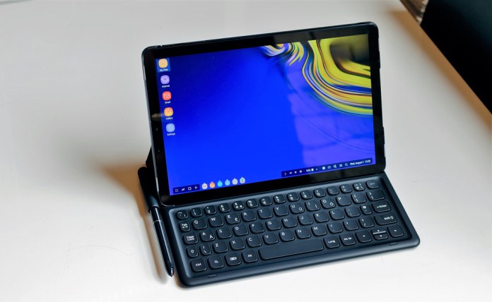 Galaxy Tab S4 ra mat - Snapdragon 835, co che do Samsung Dex 