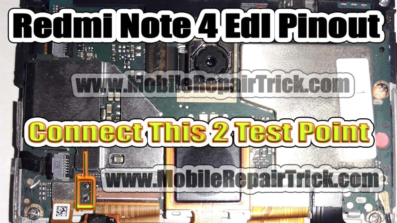 Works on airtel , jio on redmi note 7 pro with cherrinet , dhl. Xiaomi Note 4 Edl Test Point | Redmi Note 4 Edl Pinout