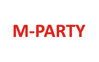 m-party logo