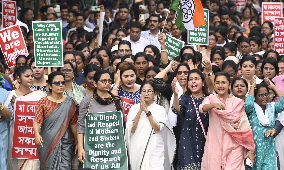 ‘We want justice’: series of rapes trigger mass protests at Indian universities