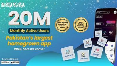 SIMOSA Achieves 20M Monthly Active Users as Pakistan’s Largest Homegrown App