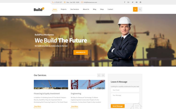 Buat situs web atau blog dengan mudah di wordpress.com. Newest Building And Construction Wordpress Themes For Spring 2017 Gt3 Themes