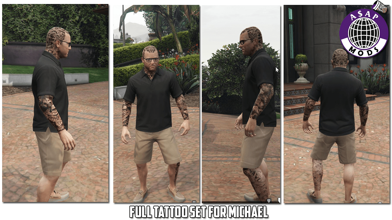 Hd Tattoos (Face/Sleeve/Back/Feet) For Trevor Franklin & Michael 1.8 – Gta 5 Mod 720_x_1280_png