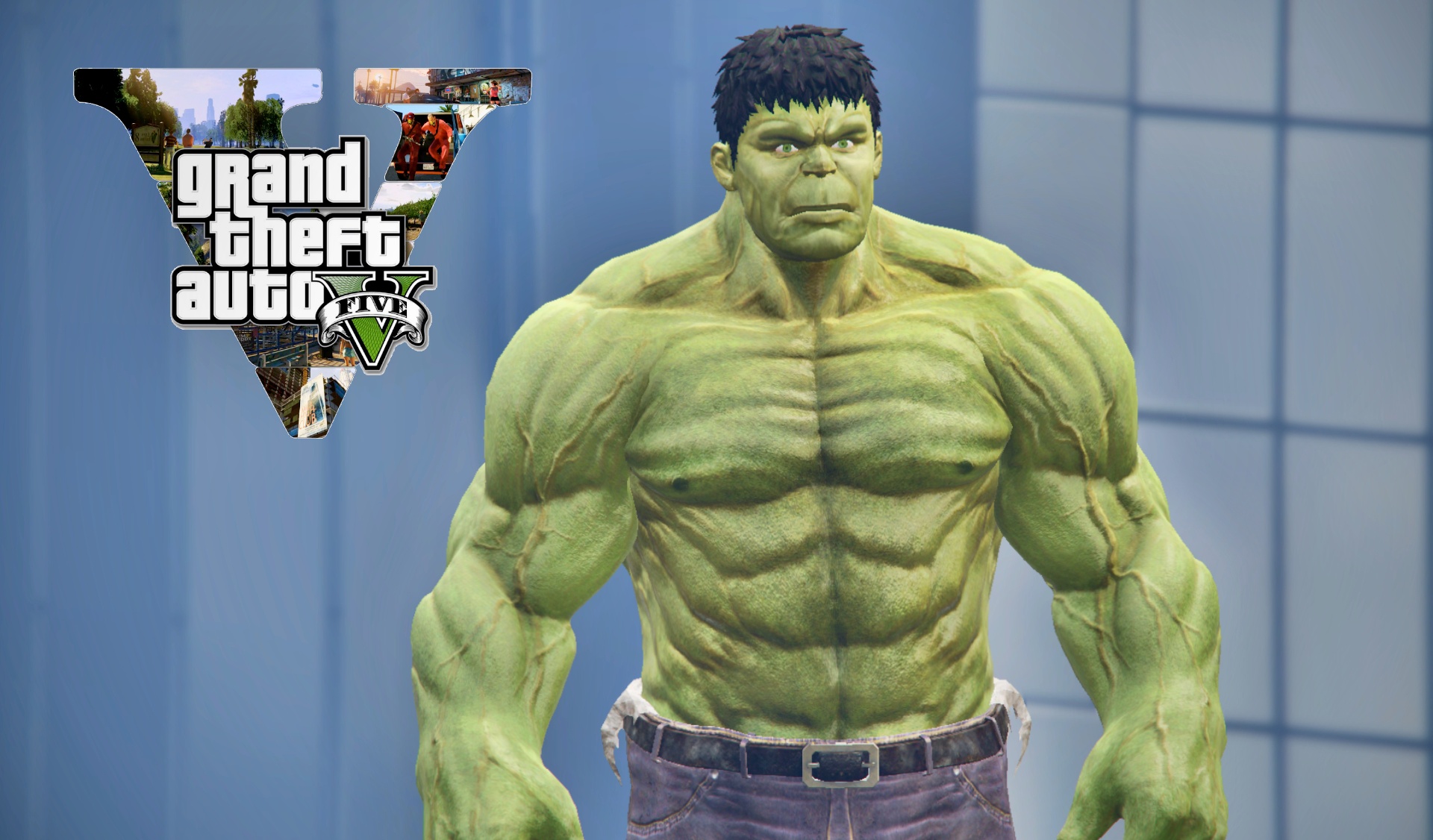 THE HULK MCU Version With ULTRA HD Textures GTA 5 Mod THE HULK 