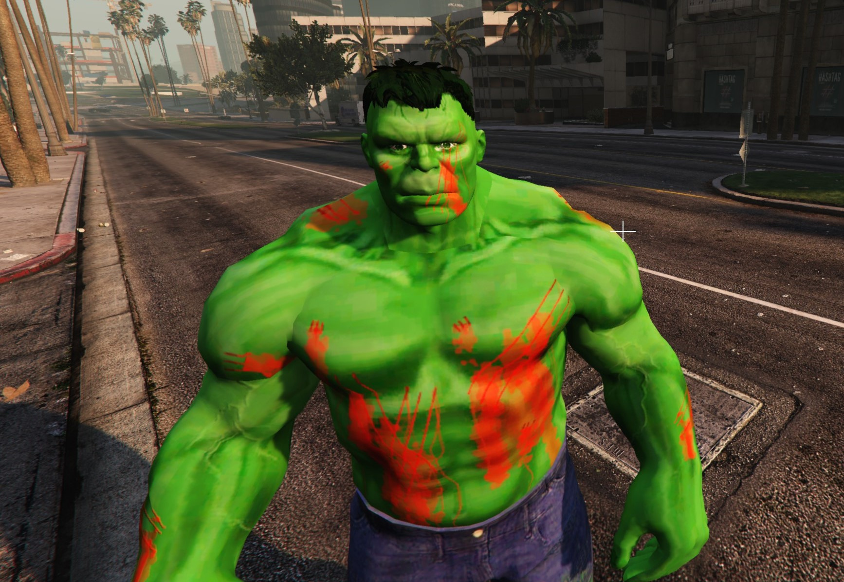 HULK Retexture GTA 5 Mod HULK Retexture4 