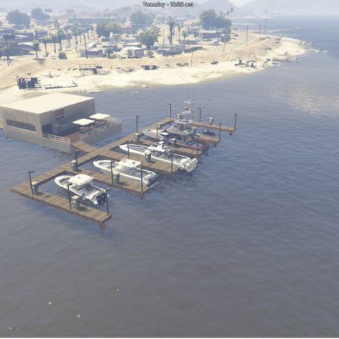 Docks With Ramp 1 0 GTA 5 Mod Docks With Ramp3 480x480 
