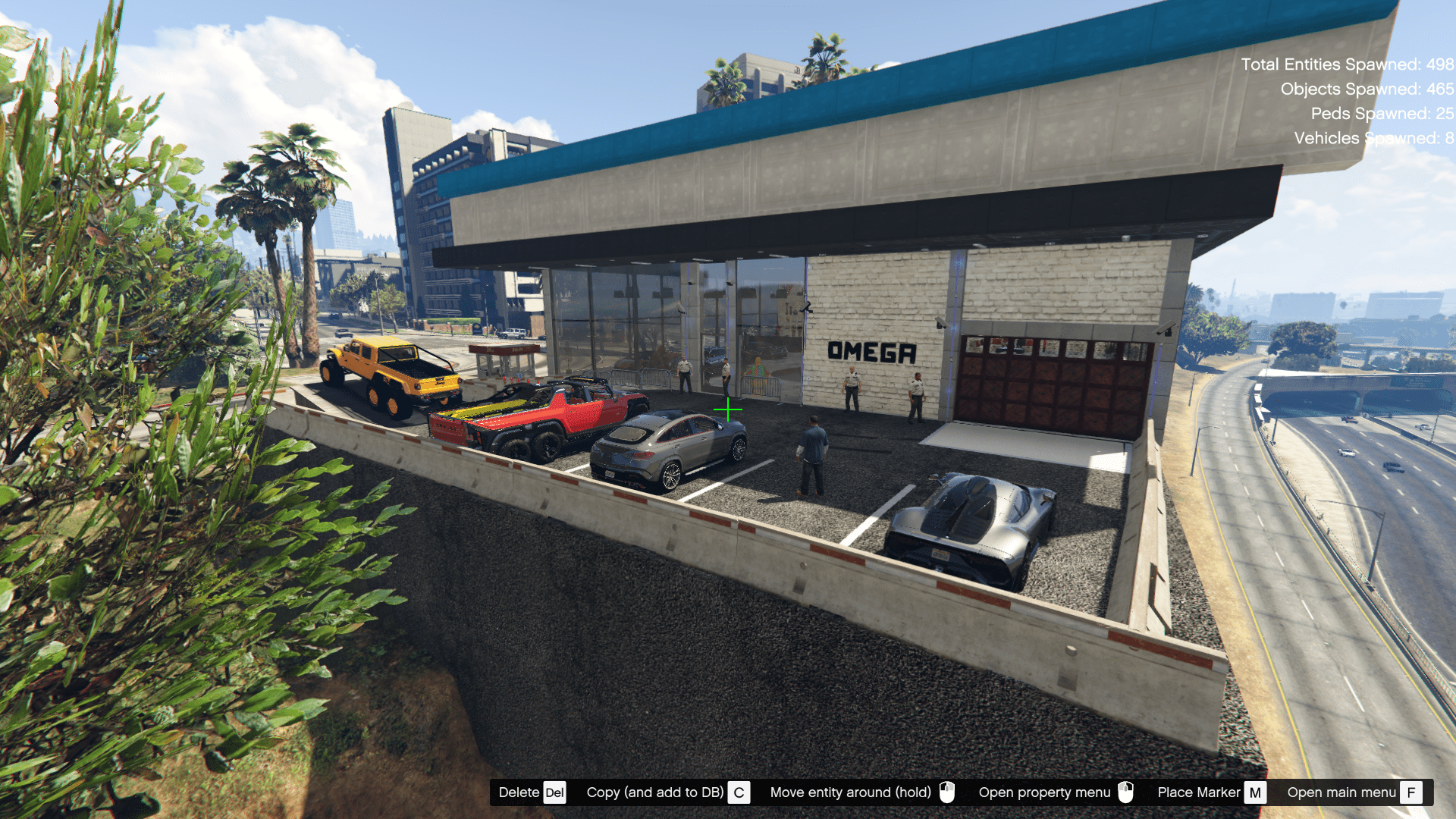 Omega Car Dealership [Mapbuilder] V1.0 Super Mods