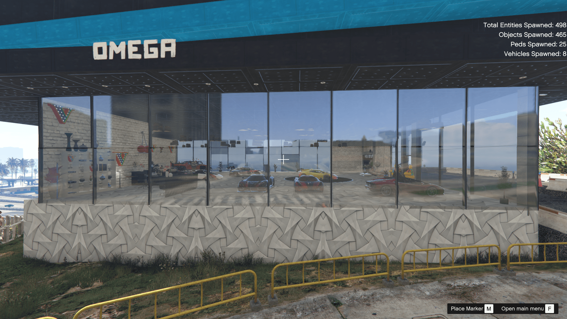 Omega Car Dealership [Mapbuilder] V1.0 Super Mods